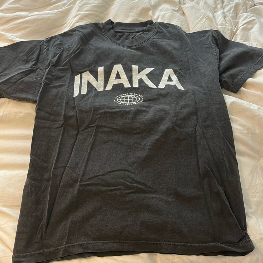 Inaka power grey t-shirt